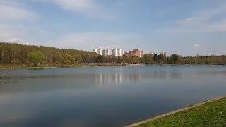 Lake in Zelenograd Administrative District of Moscow, Russia | Stock Footage - Videohive