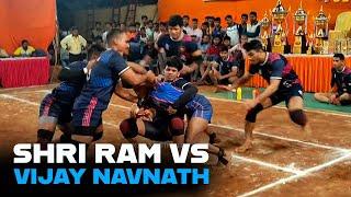 SHREE RAM VISHVASTA VS VIJAY NAVNATH KABADDI MATCH 2024 (BALIRAM KRIDA MANDAL)