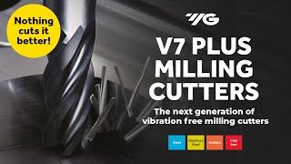 V7 Plus Variable Helix Milling Cutters for Stainless/Exotics (YG-1) - Cutwel TV