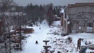 Abandoned Homes, Crumbling Infrastructure In A Dying Russian Town