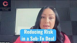 How to reduce risk on a Sub-To Deal! (Post Close Documents) 