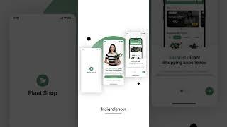 Plant Shop App UI Design | Plant Ordering App UI Design | App UI Design | Figma | Design | App UIUX