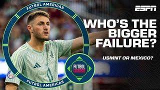 'USMNT is a BIGGER FAILURE than Mexico!' Will both teams make it through the group stage? | ESPN FC