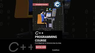 C++ tutorial from beginner to advance step by step #cpp #cplusplus #c #cppbasics #coding