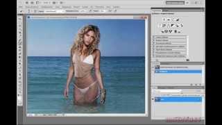 Photoshop корректирующий слой