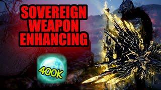 Spent over Trillion silver enhancing NEW Sovereign Weapons | Black desert online