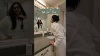 How to Do This Trending Mirror Reflection Effect Using Your Phone & Capcut | Video Editing Tutorial