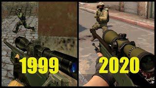 Evolution of Counter Strike 1999-2020