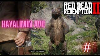 HAYALİMDEKİ GÖREV :) RDR2 Avlanma görevleri -  Ayı avı!