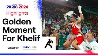 Algeria's Imane Khelif wins Olympic boxing gold in Paris  | #Paris2024 #Olympics