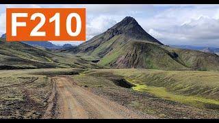 F210 Full Length Drive | all river crossings | F-roads Iceland 4K