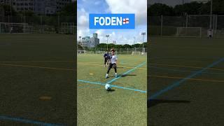 LEARN FODEN SKILL󠁧󠁢󠁥󠁮󠁧󠁿🩵#shorts #football #soccer #footballskills #soccerskills