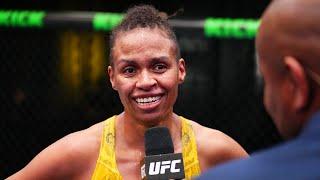 Luana Carolina Octagon Interview | UFC Vegas 85