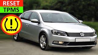 How to reset Tire Pressure Light on VW Passat - How to reset Tyre Pressure Light on VW Passat
