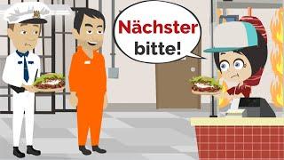 Lisa macht Döner im GEFÄNGNIS ... | Deutsch lernen