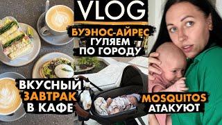 VLOG: БУДНИ МАМЫ/ вкусное кафе для завтрака/гуляем по городу, спасаясь от комаров