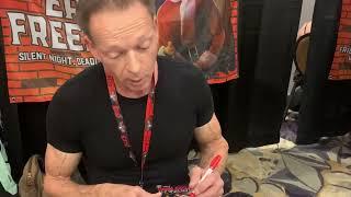 Eric Freeman signing for me at Silver Scream Con in Danvers, MA 9/9/2023