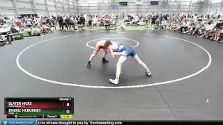 100 Lbs Round 3 (8 Team) - Slater Hicks, California Vs Emeric McBurney, Ohio B246