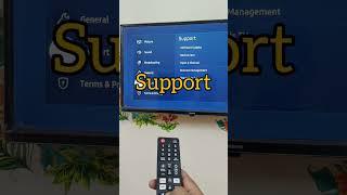 update software in samsung smart tv #shortsvideo