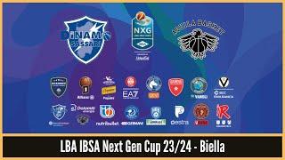 LBA IBSA Next Gen Cup 23/24 - Biella - BANCO DI SARDEGNA SASSARI vs DOLOMITI ENERGIA TRENTINO