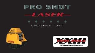 Pro Shot Alpha Laser Level drop test