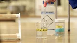 IGCSE lab: The identification of unknown compounds C and D