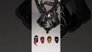 Venom Chooses Spiderman Head's Challenge #marveltoys #spiderman