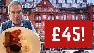 I Review The UK'S MOST EXPENSIVE FULL ENGLISH BREAKFAST - MASSIVE RIP OFF?