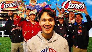 SOFTBALL CREW THROWS JAVI A SURPRISE BIRTHDAY PARTY AT RAISING CANES! | Kleschka Vlogs