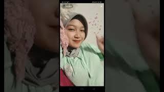 jilbab rebahan kancingnya