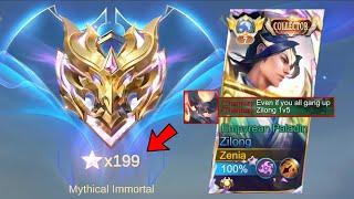 FINAL GAME BEFORE 200 STARS|ZILONG GOT HUMILIATED