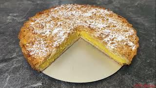 Лимонный тертый пирог/Geribener Zitronen Kuchen ID Kitchen Rezept