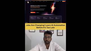 Jobs Are Changing! Learn AI Automation Before It’s Too Late #n8n #aitamil #tamiltech #ai