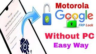 MOTOROLA FRP BYPASS/ GOOGLE LOCK BYPASS WITHOUT PC 100%  | FRP BYPASS WITHOUT TOOL #mobilerepair