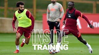 Inside Training: Boss goals, big saves and skills in the rondos