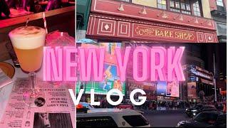 NEW YORK/NEW JERSEY VLOG| cute speakeasy in new york, new friends, new jersey food recs, + more!!!