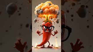 Angry Chili #aianimation #redchili #angerissues #aiartcommunity #pixarai #red