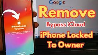 Remove iPhone Locked To Owner! How To Bypass iCloud! How to Fix  Without Apple ID