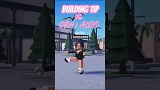 Building tools tip for ORA or Adc Roblox! 🫶 #aldc #ora #adc #roblox #dancemoms #oraroblox