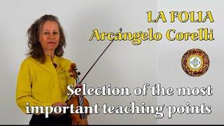 La Folia - Selection of the most important teaching points presented by Kathrin Averdung