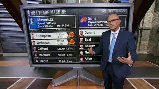 Bobby Marks' trade machine  Breaking down a potential trade of Kevin Durant to the Mavs | NBA Today