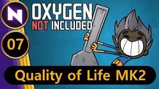 Oxygen Not Included - Quality of Life #7 FOOD POISONING