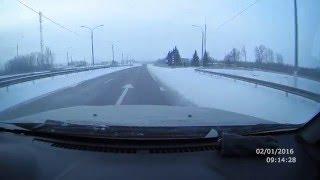 11.01.16 Автокатастрофа.  Трасса М4 Дон 212 км