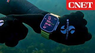 Apple Watch Ultra: Scuba Diving with Oceanic Plus App 