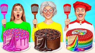 Me vs Grandma Cooking Challenge | Funny Kitchen Hacks by Multi DO Smile