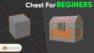 How to Make a CHEST! (Blender)