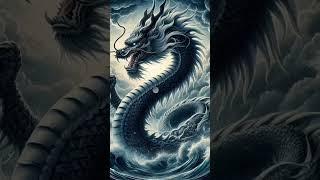 Japanese Dragon (Ryū - Water and Storms) #ryu #dragons #japan #japanese #mythology #monsters