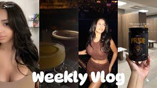 Weekly Vlog | New Country Club Gym, Zara Haul, Trying Heatless Curl Method