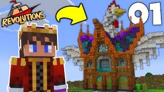 A STRANGE NEW WORLD! - Ep 1 - Minecraft Revolutions SMP