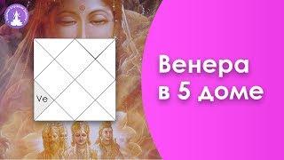 Венера в 5 доме в Джйотиш